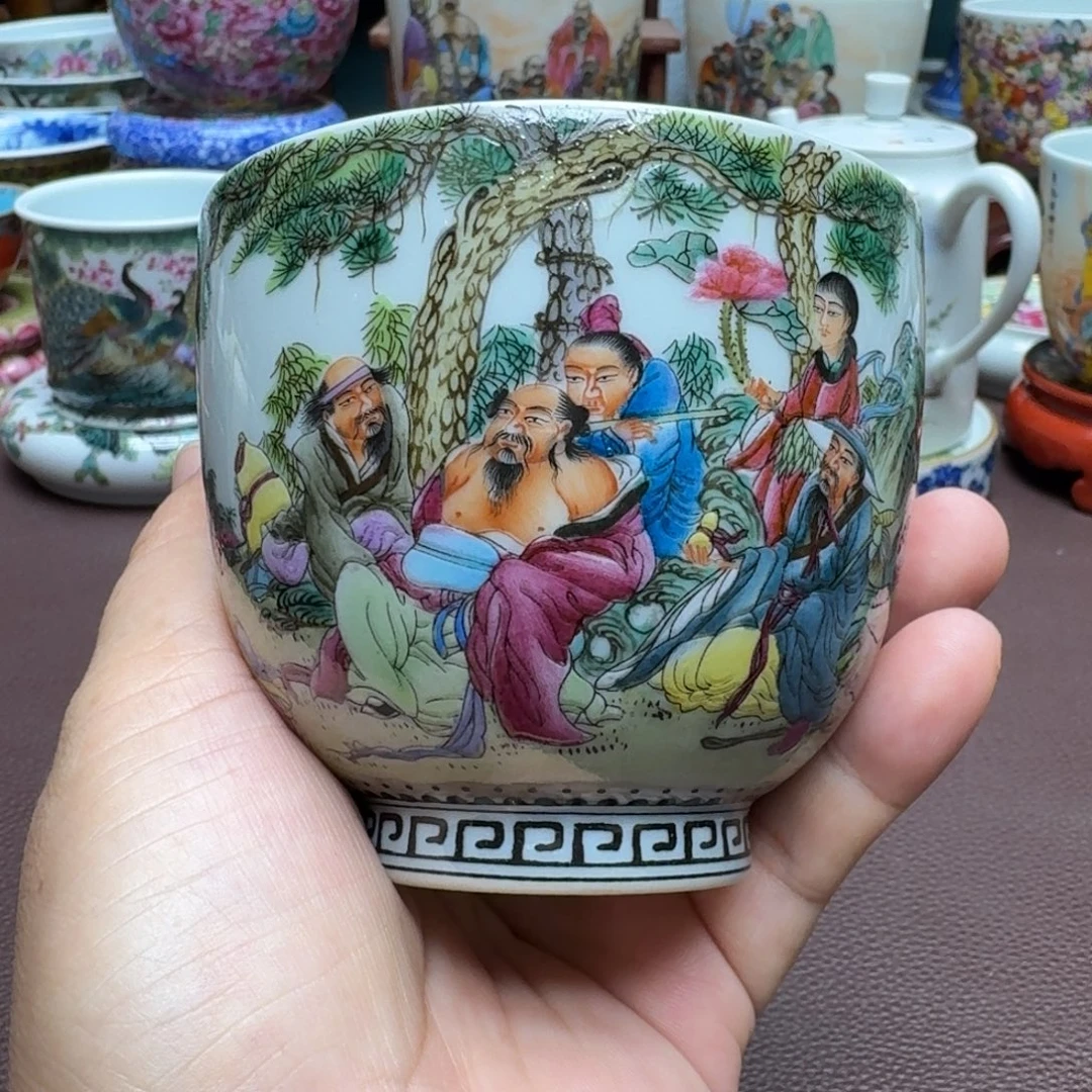 外***界景德镇手工手绘展示