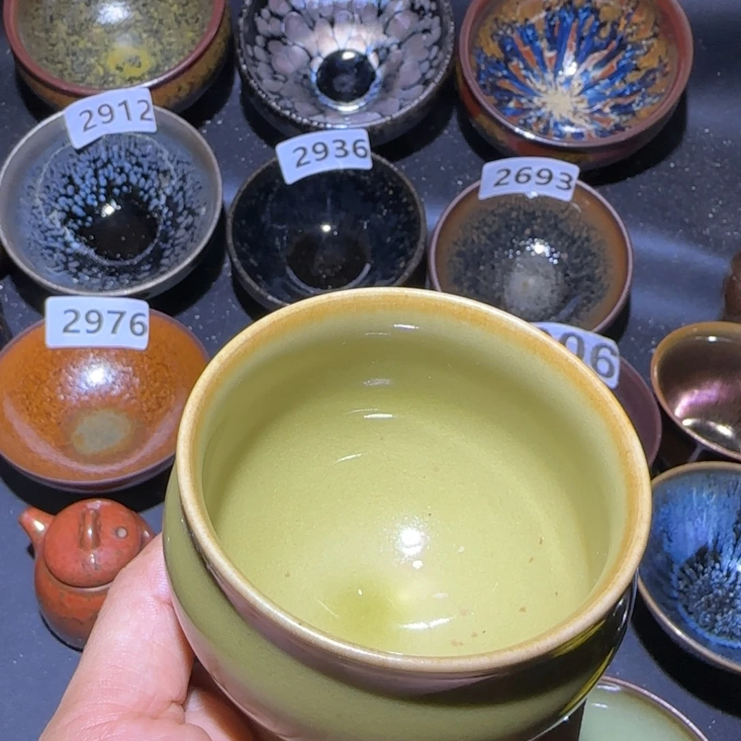 茶盏福建盏茶器钱袋子