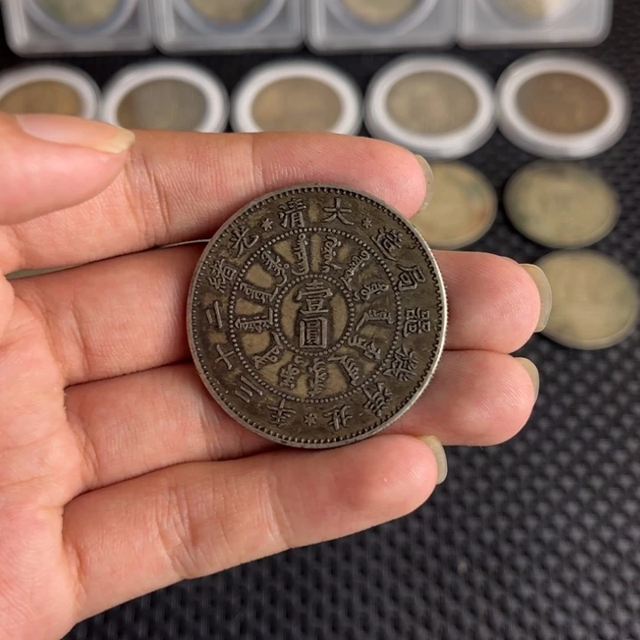 金属大头龙洋船洋工艺品