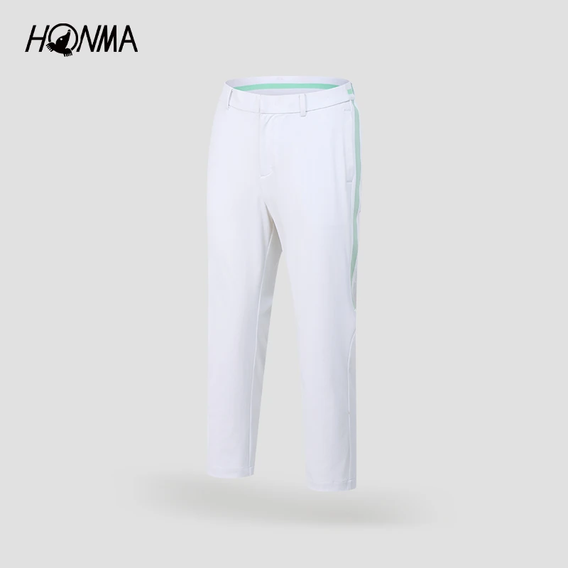 HONMA男士长裤九分休闲裤高尔夫防透长裤HMJQ800H301