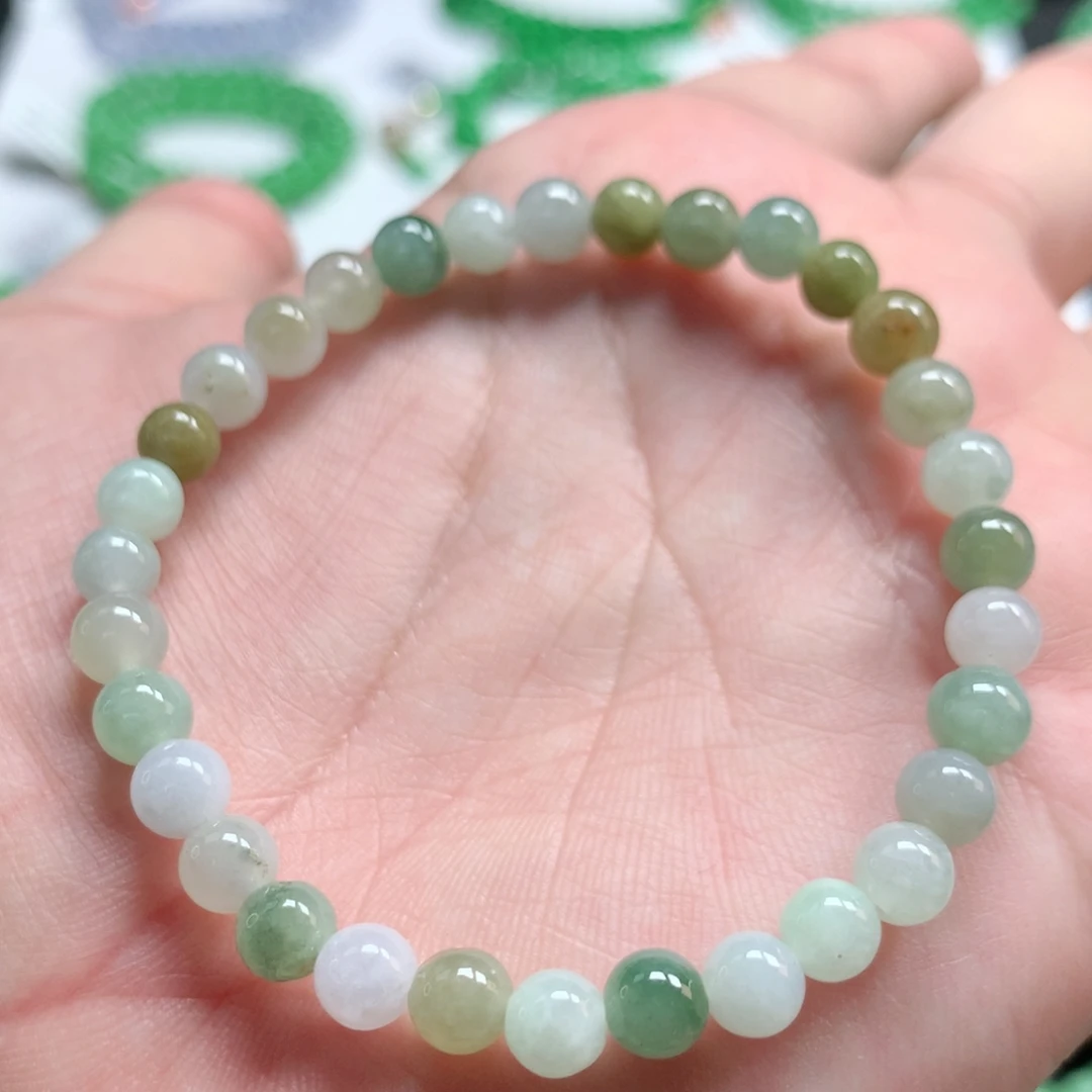 翡翠未镶嵌手链翡翠