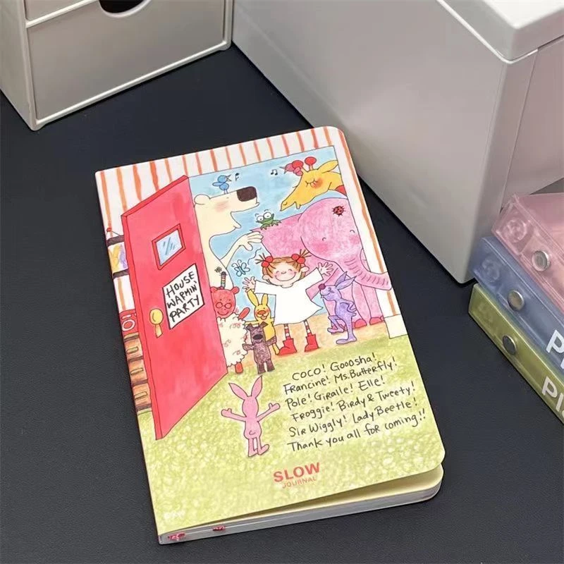 小红书同款coco酱日系小众学生可爱随身日程本空白页高颜值性能本