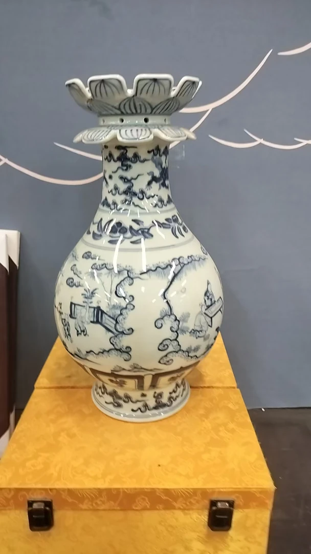 E166青花瓷高端瓷器赏瓷