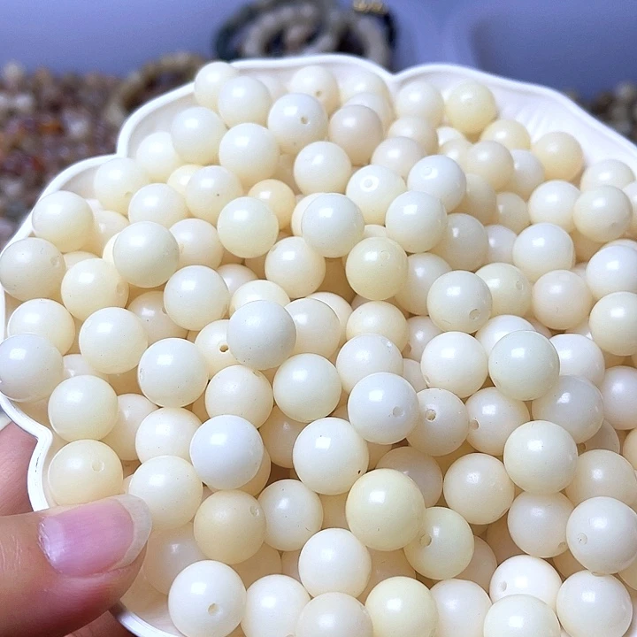 吊坠白玉菩提白玉菩提12瑕疵50颗卡灯牌宠40颗