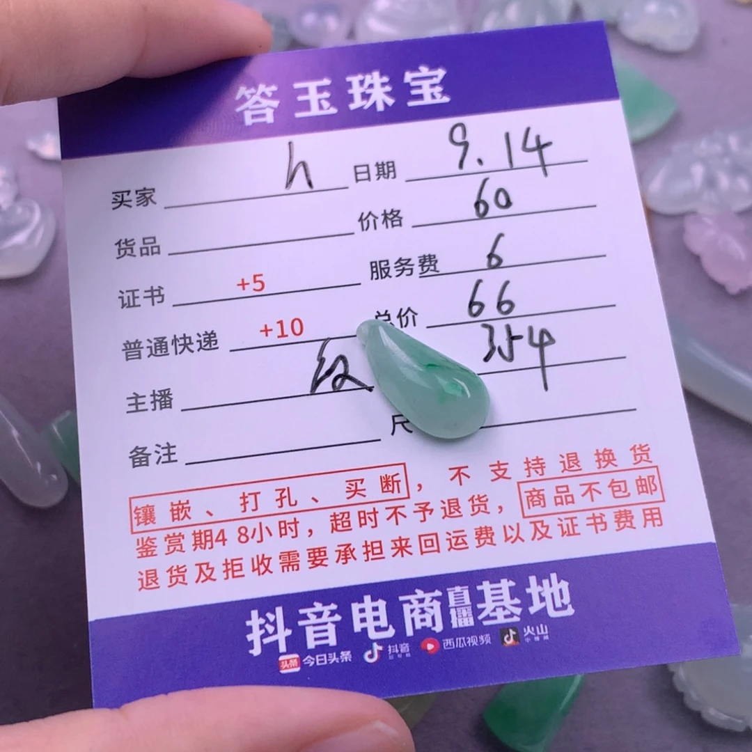 颈饰未镶嵌翡翠h****a