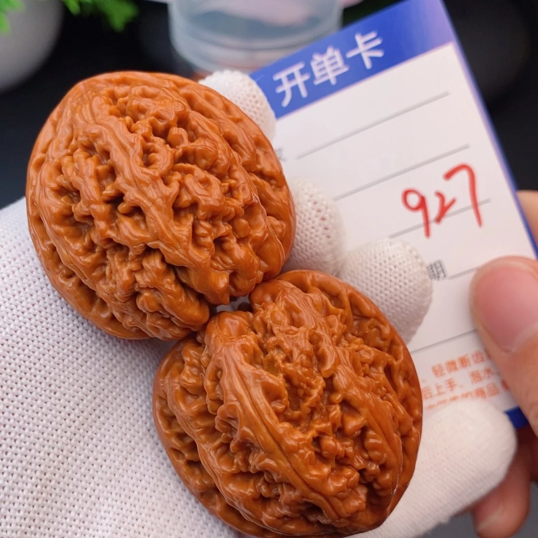 文玩核桃把件42粗筋927