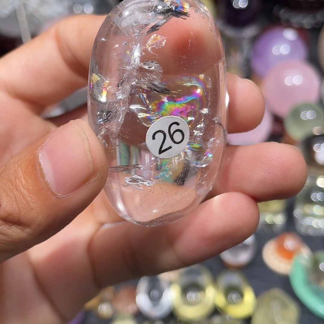 珠宝半成品未镶嵌水晶微瑕