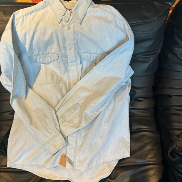 vintage牛仔衬衫男女同款