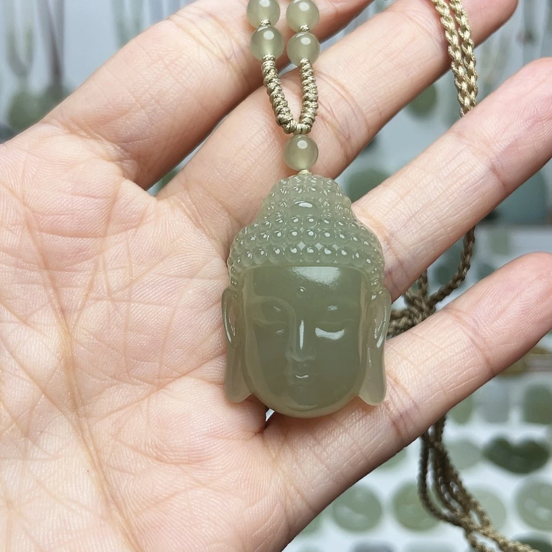 颈饰未镶嵌和田玉做****己