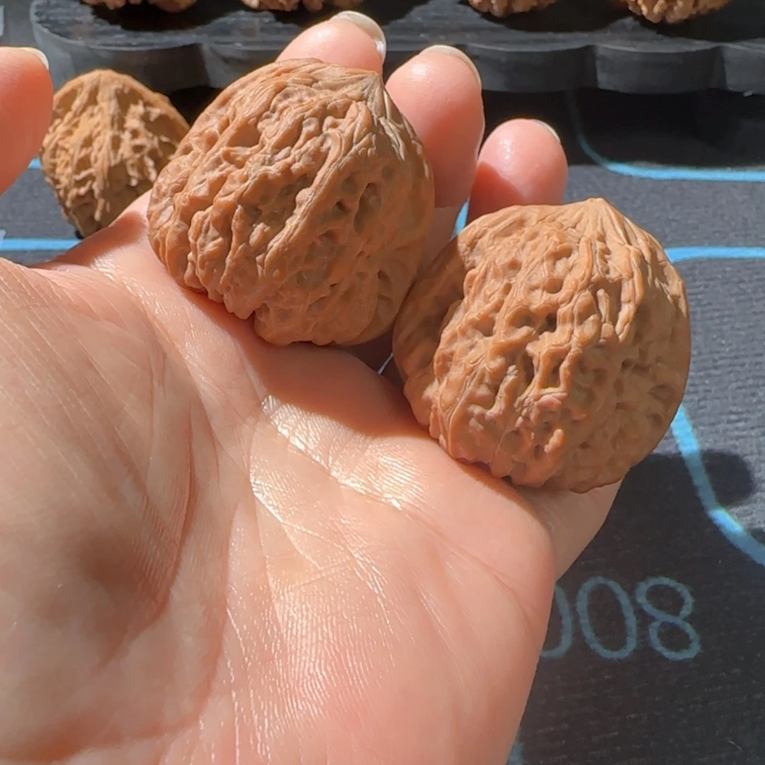 文玩核桃把件平谷凹底40.5