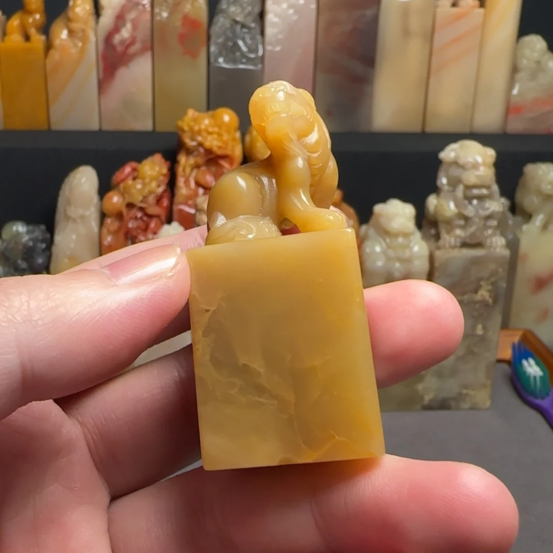 巴林石印石冻石，