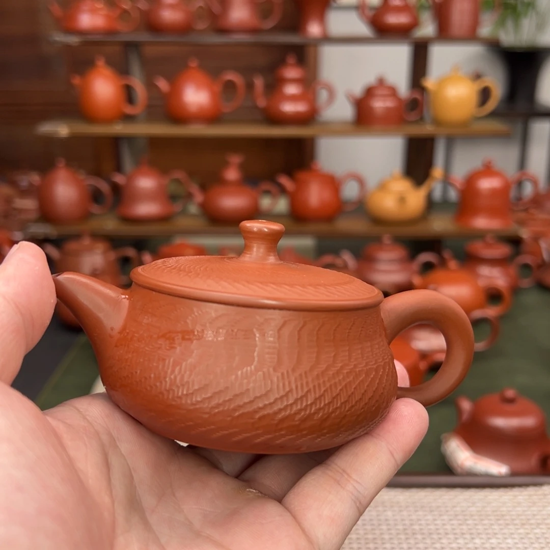 紫砂茶壶潮州手拉壶