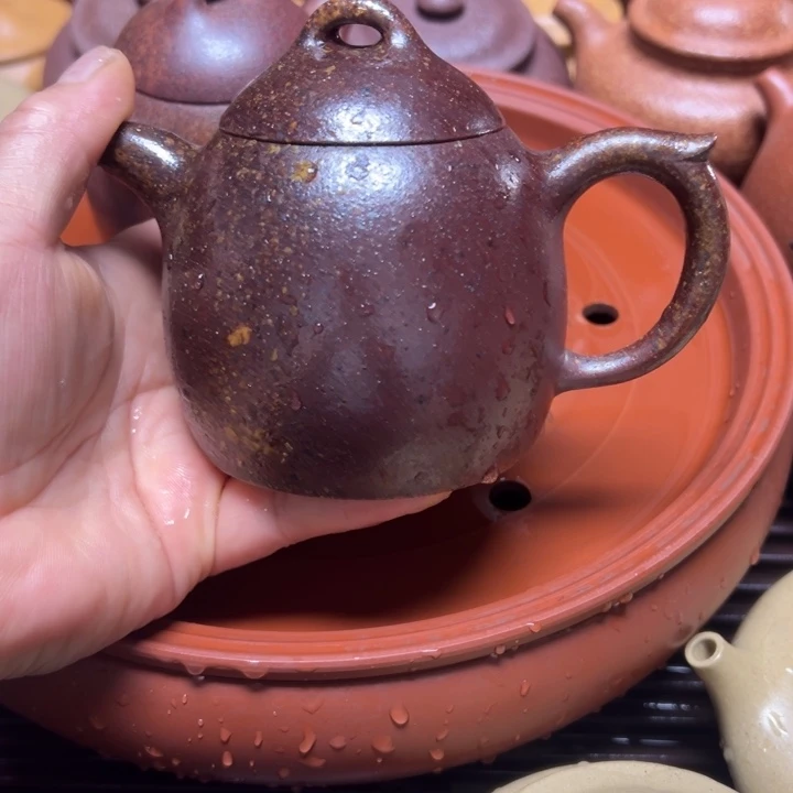 大***8茶壶紫砂宜兴原矿金丝楠木