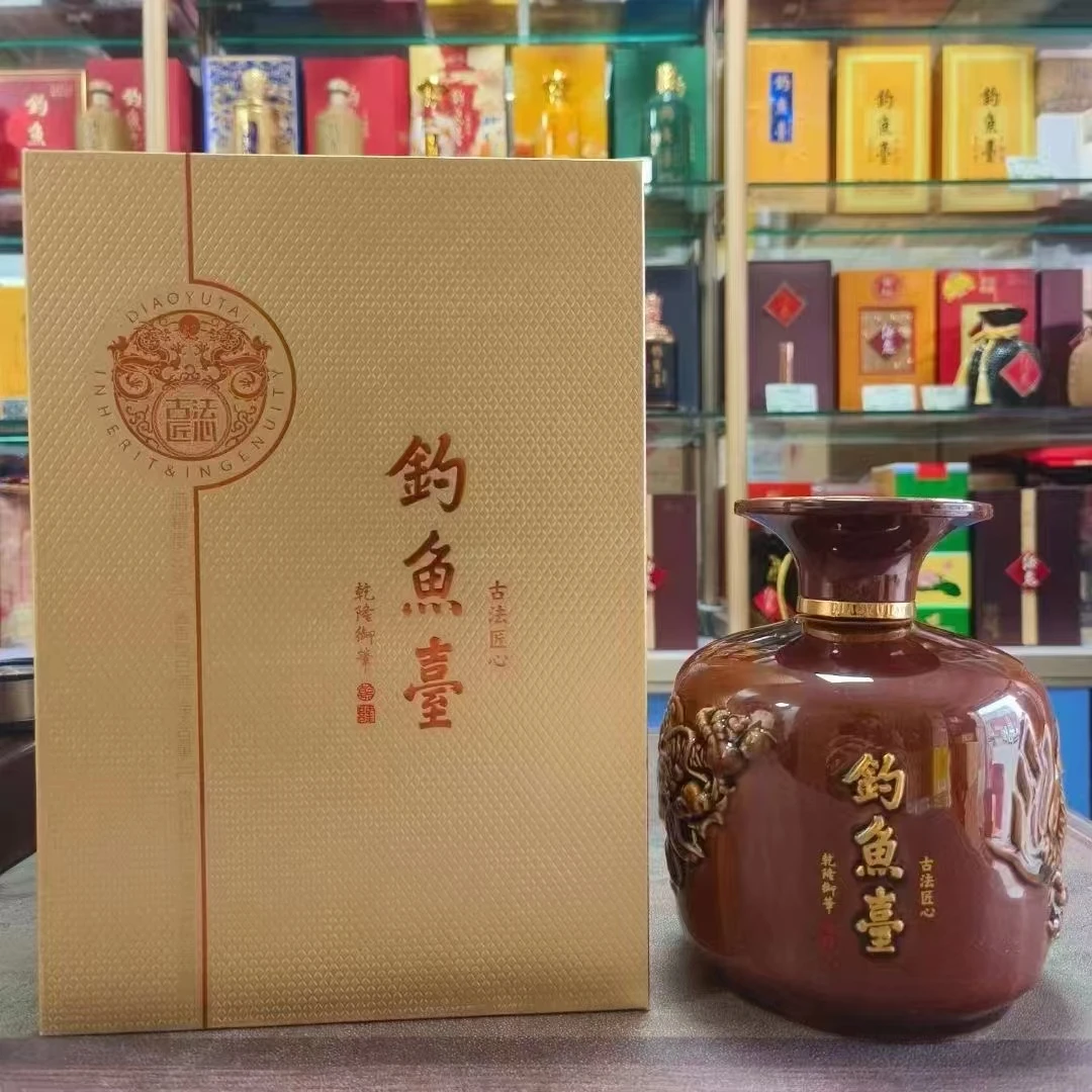 钓鱼台古法匠心 酱香型白酒53度1L