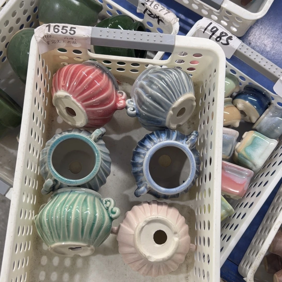 陶瓷陶瓷多肉花盆@@1655