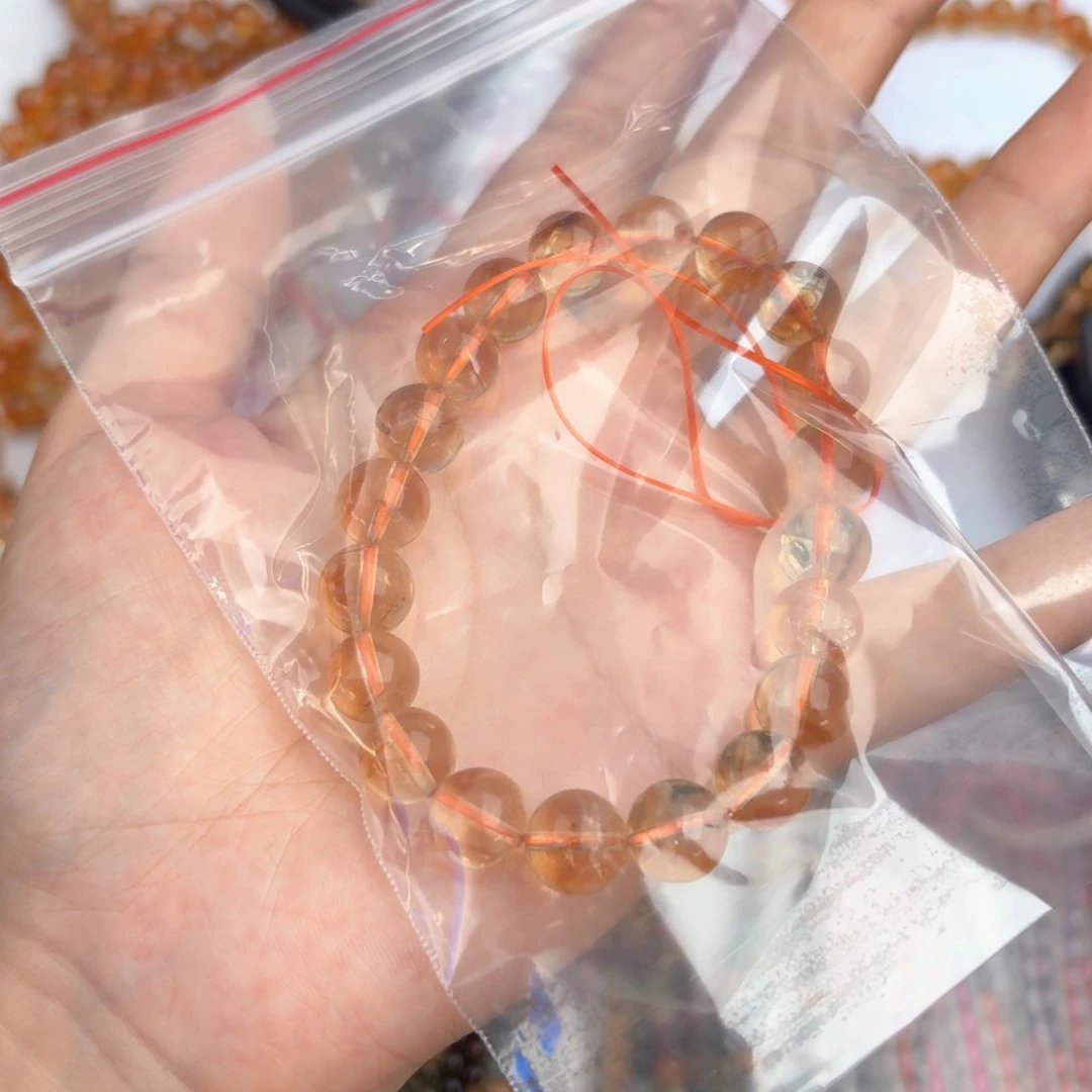 小***布水晶手链未镶嵌水晶