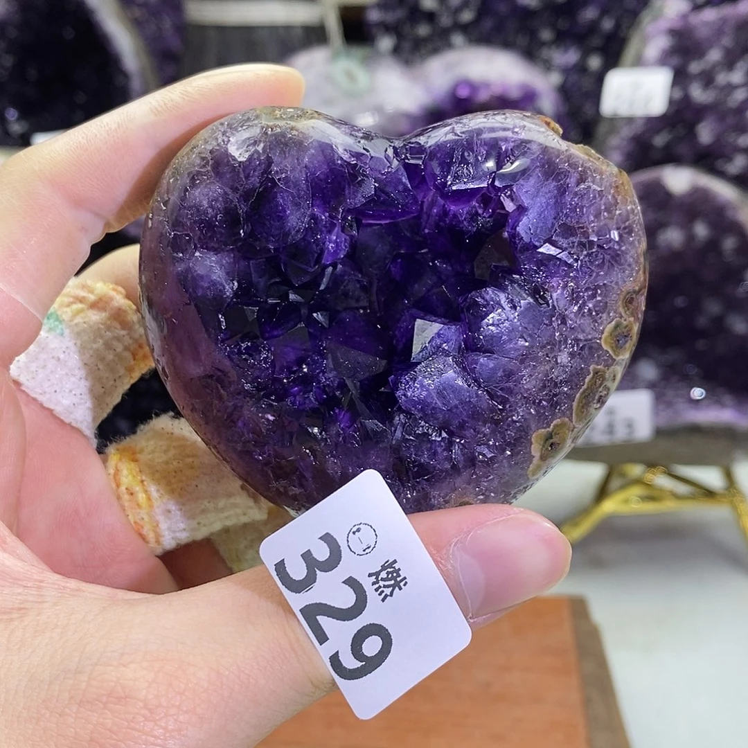 未镶嵌大型摆件（非配饰）紫晶