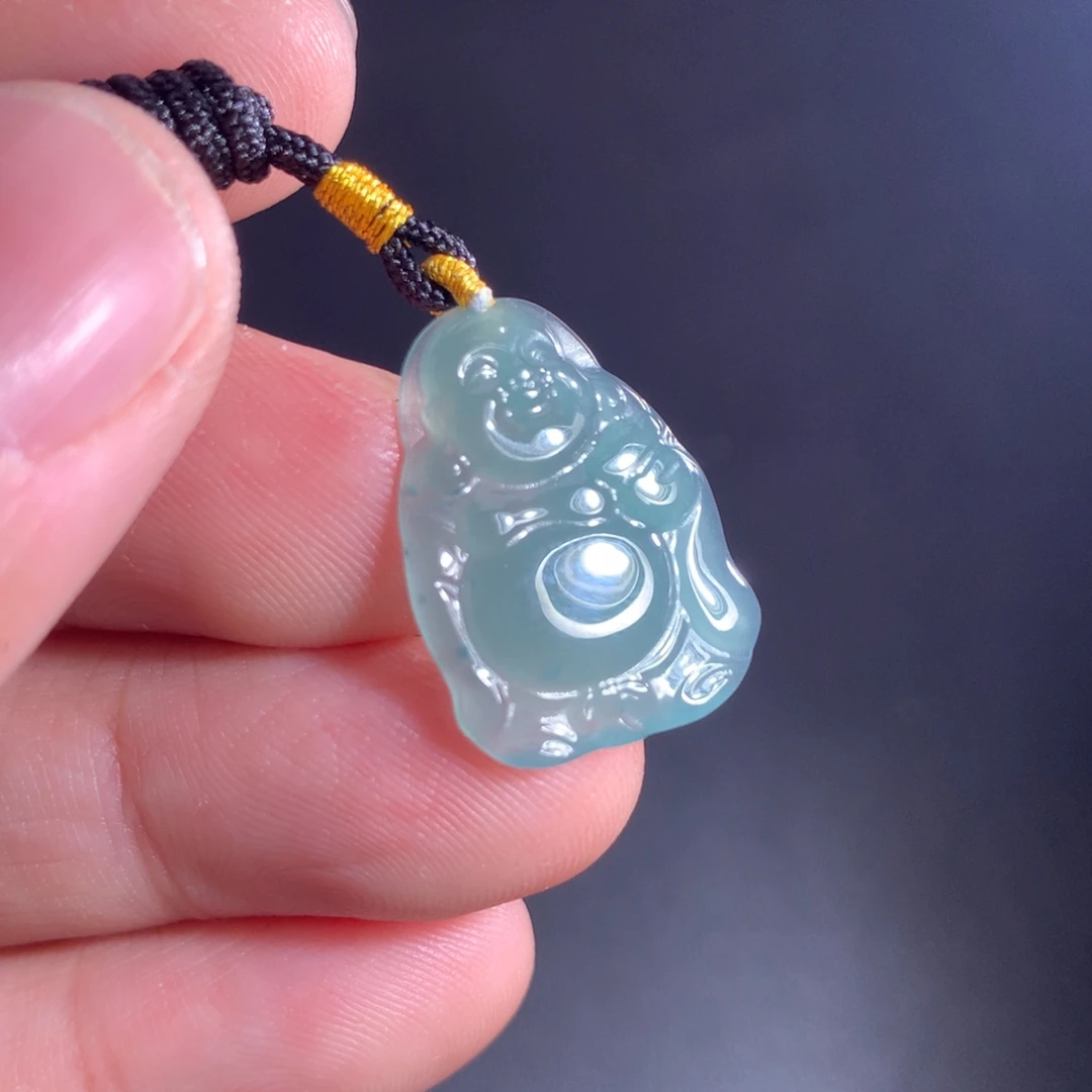 翡翠未镶嵌颈饰天然A货翡翠时尚气质女款吊坠挂坠