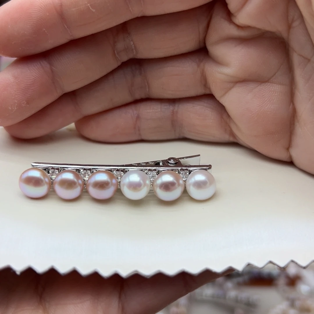 淡水珍珠珍珠合金亭*