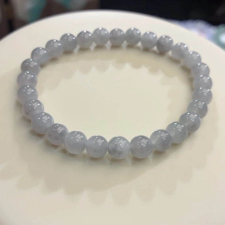 翡翠未镶嵌手链卡6.9福利款