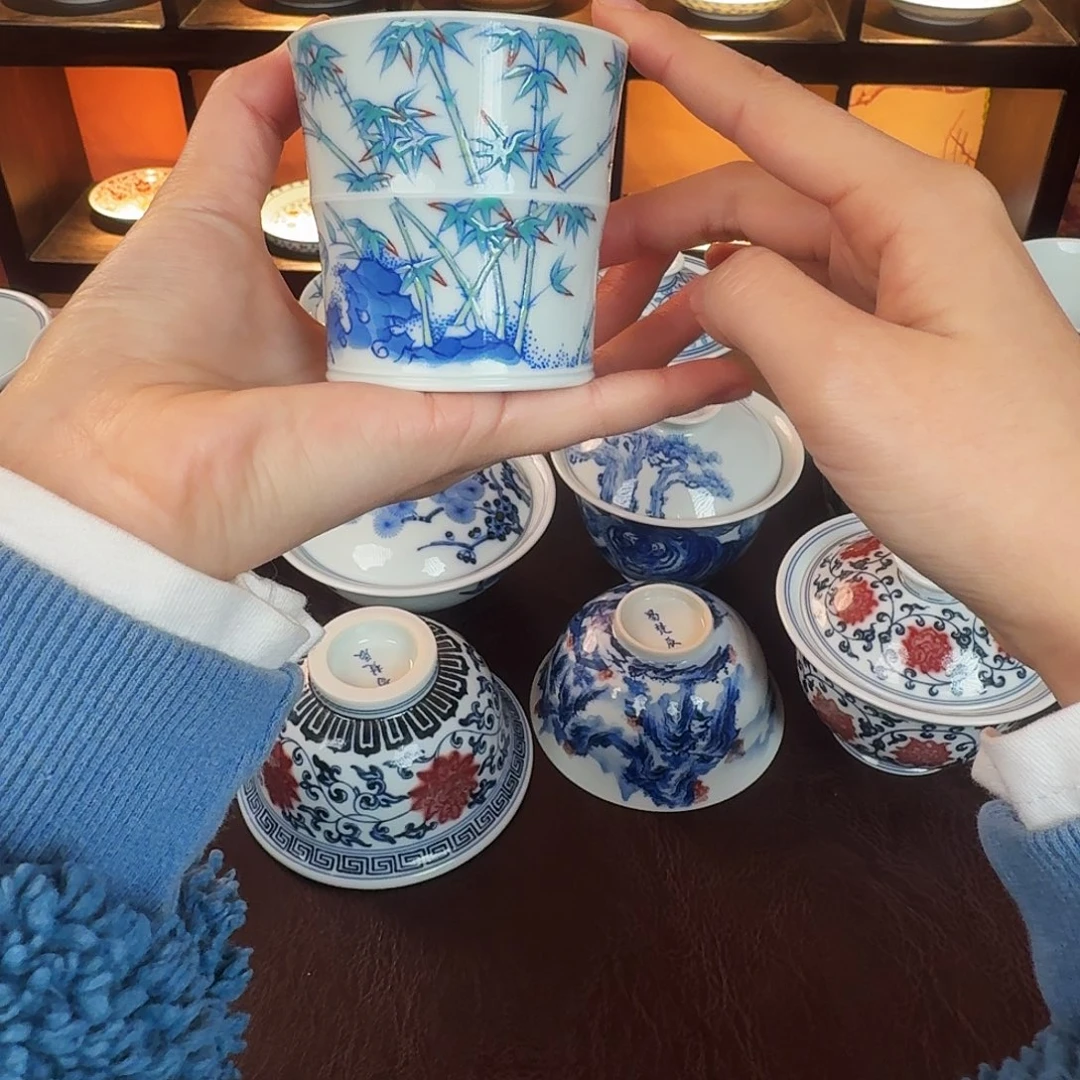 景德镇陶瓷手绘作品