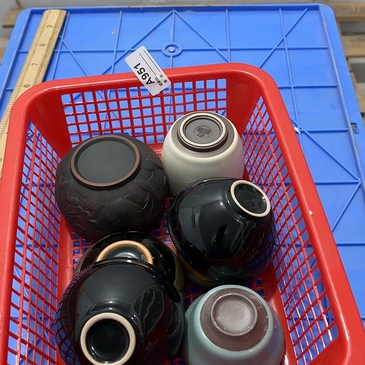 茄***）瓷片默认微瑕瓷器、茶具、壶、摆件，介意勿拍