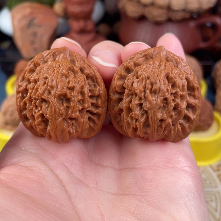 吊坠文玩核桃野生36.5