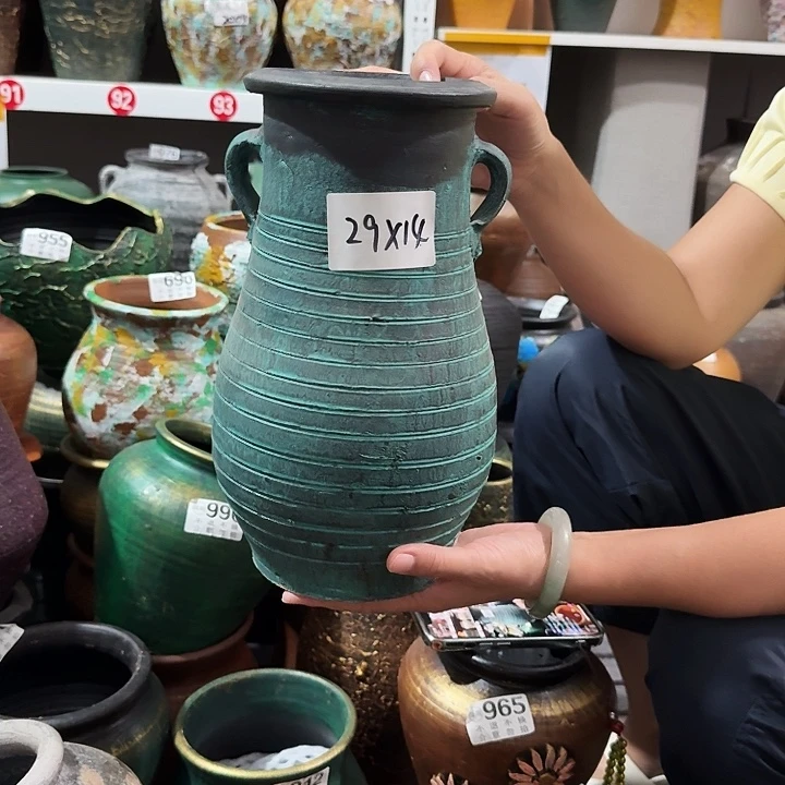 95绿色双耳高度29口径14