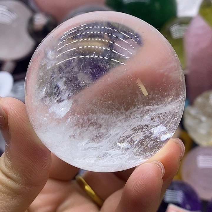水晶珠宝半成品未镶嵌461白水晶