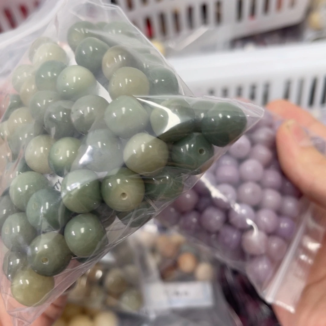 白玉菩提吊坠希*?a12/80颗锅底玉化不售后