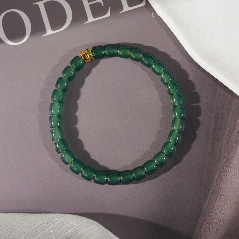 【清贵】翡翠手串（天然珠宝多样性发其一）