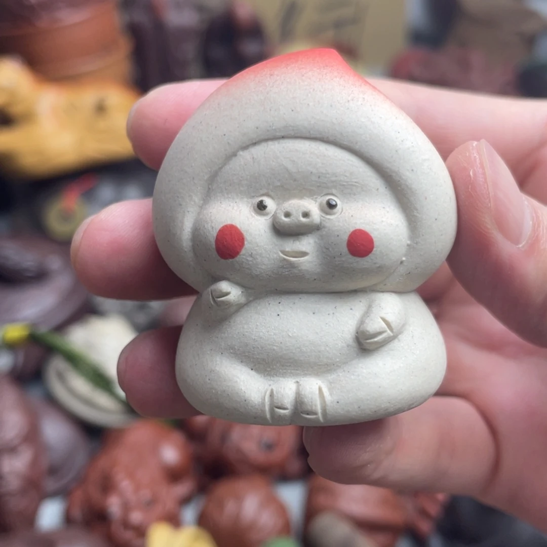 紫砂茶宠紫砂瑕疵