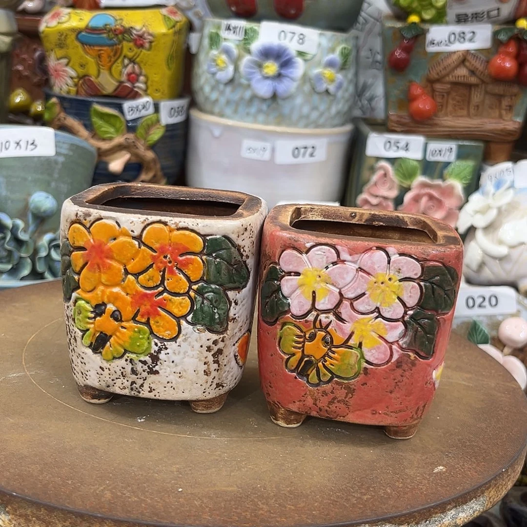 粗陶多肉花盆花盆