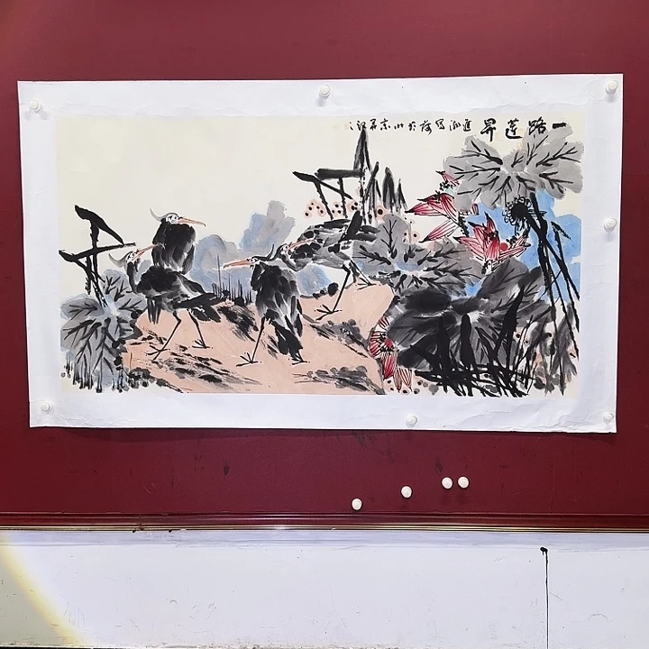 国画李进潮老师书画作品