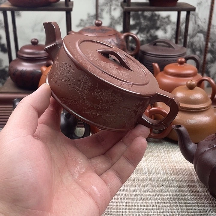 紫砂茶壶呼**侠宜兴紫砂