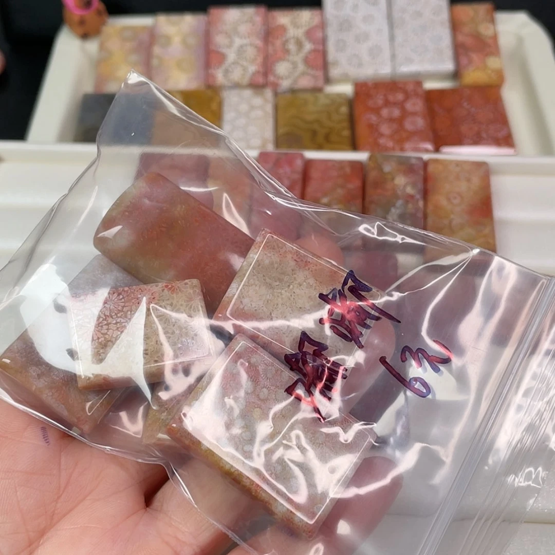 【闪购商品】未镶嵌手串硅化玉嘟*