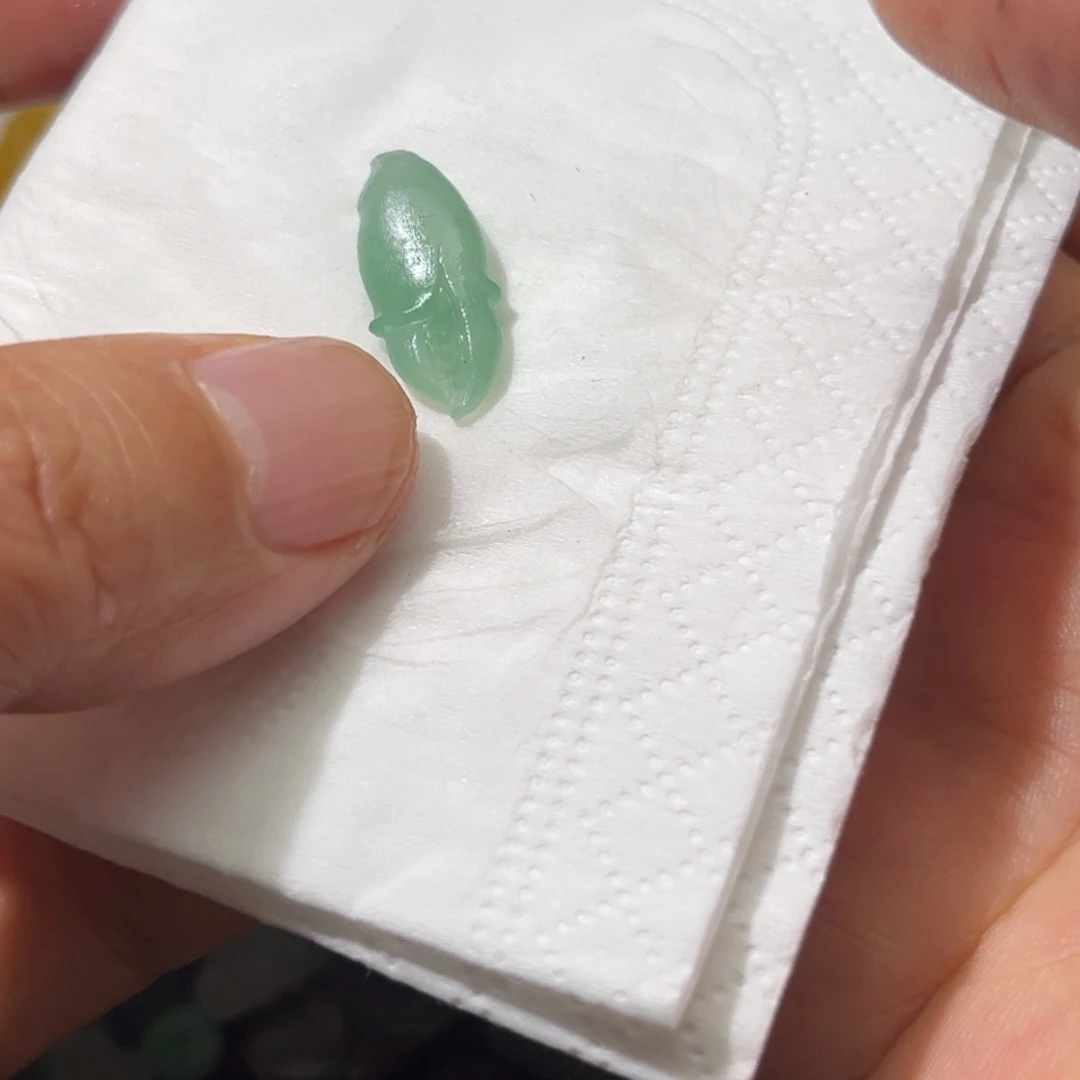 定制翡翠未镶嵌蟹钳