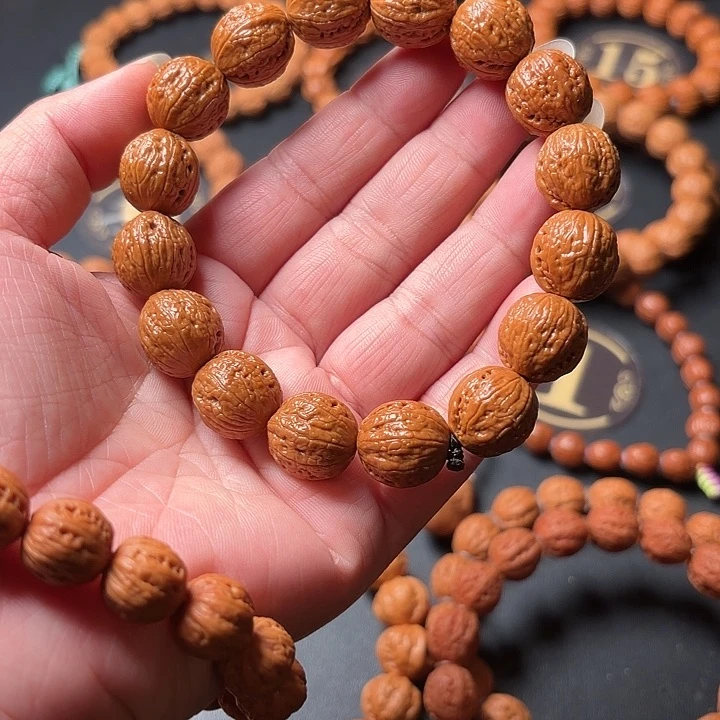 文玩核桃手串野生