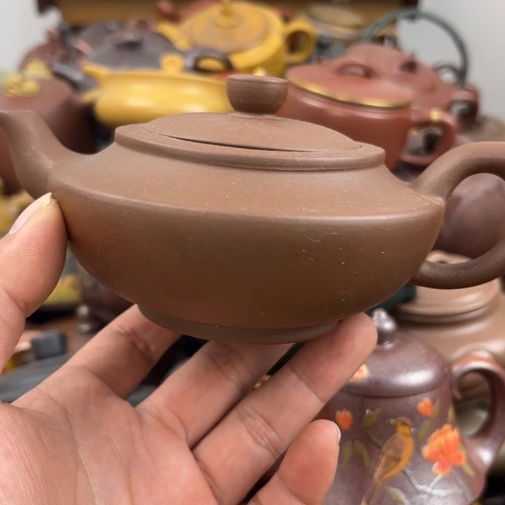 茶壶紫砂紫砂壶炸口
