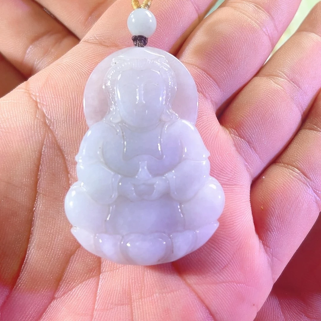 【闪购商品】翡翠未镶嵌颈饰观音
