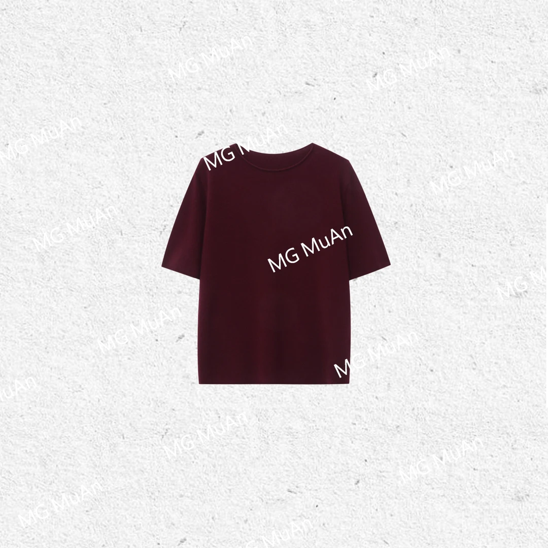 木岸MUAN：《爱尔兰T》定制26支全羊毛无缝一体针织上衣ZZ-2469