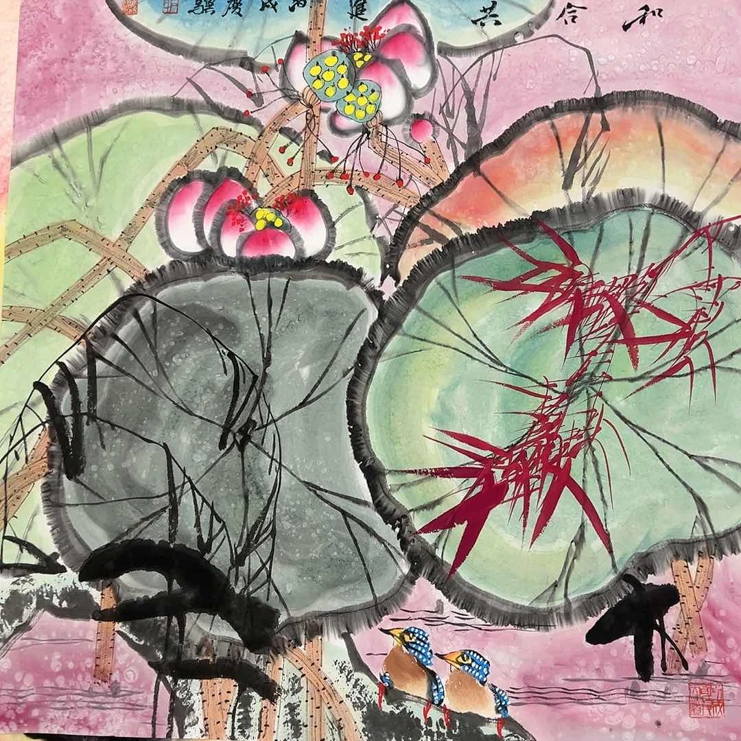 绘画良*韩江书画石庆骥
