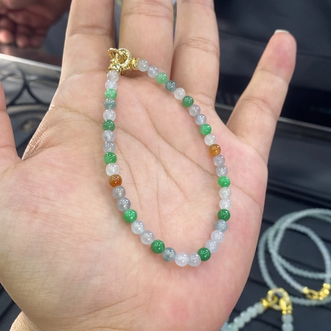 定制翡翠未镶嵌2 缅甸翡翠A货卡4.3