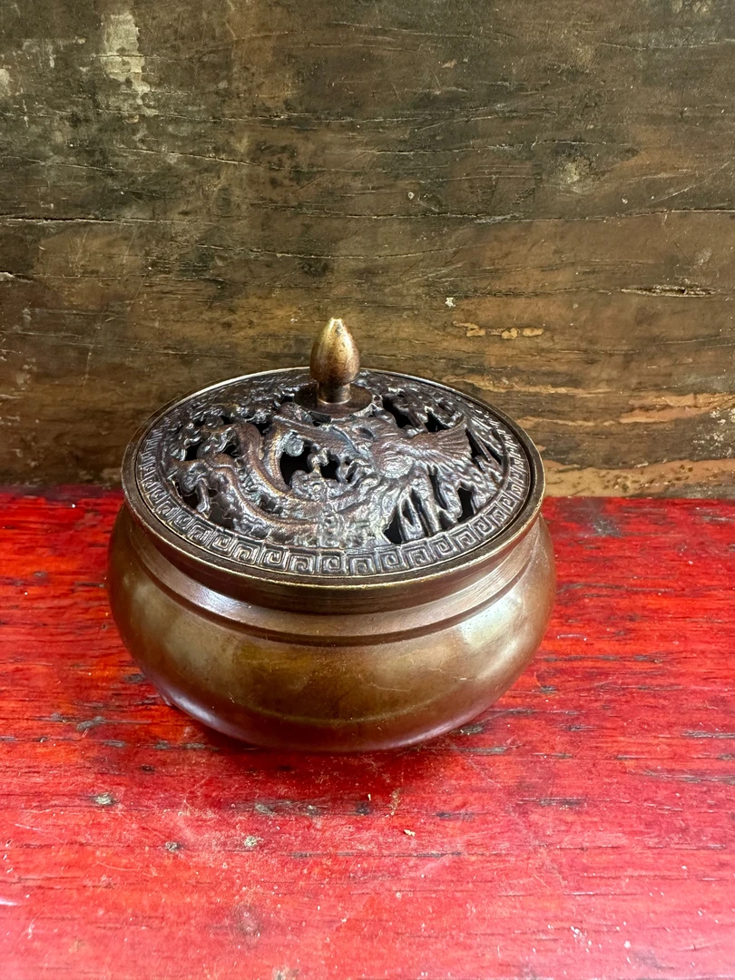 【闪购链接】龙凤檀香炉熏香炉