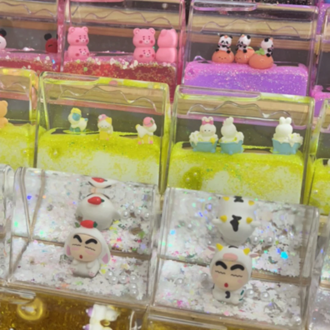 流沙手机支架摆件 饰品DIY创意文创