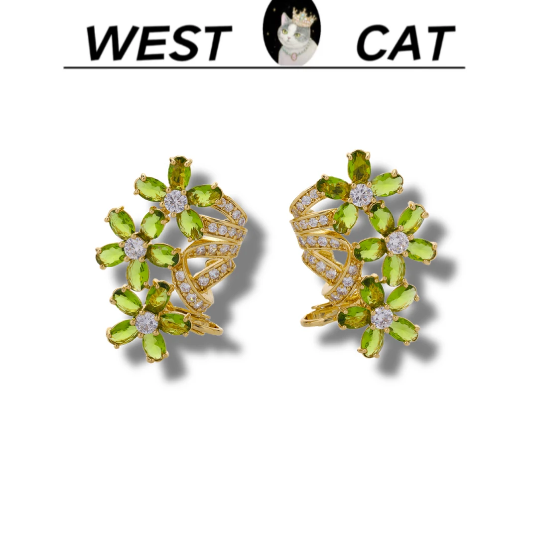 外货高品高奢耳钉U-8415