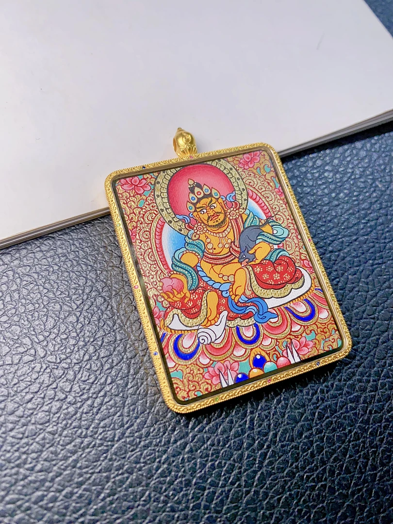 黄财神吊坠MBZ1015-5