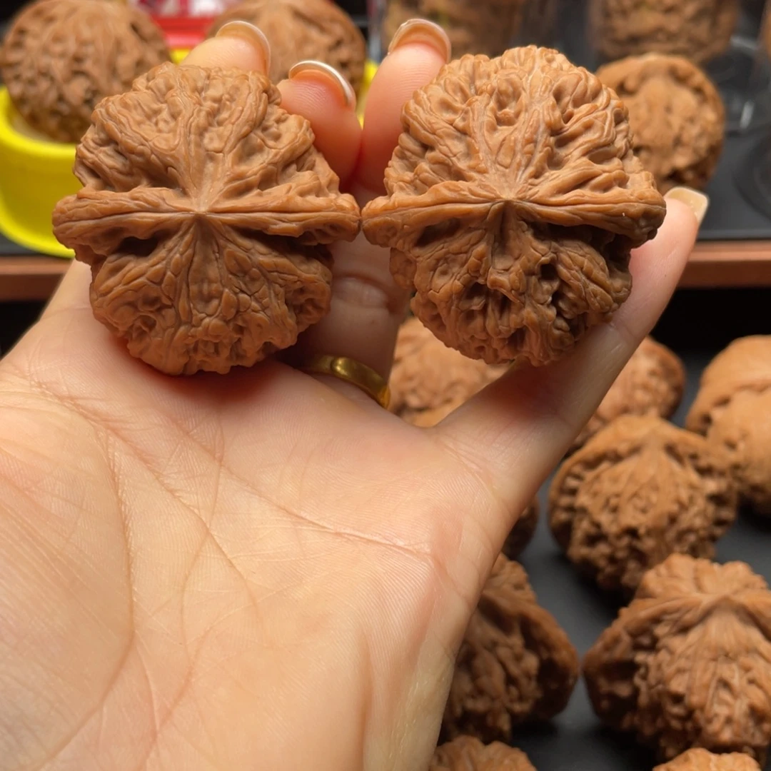 把件文玩核桃边43肚44粗筋