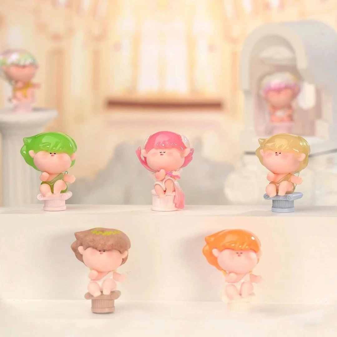 【拆袋】阿玛莉莉丝立柱天使系列萌粒盲盒盲袋