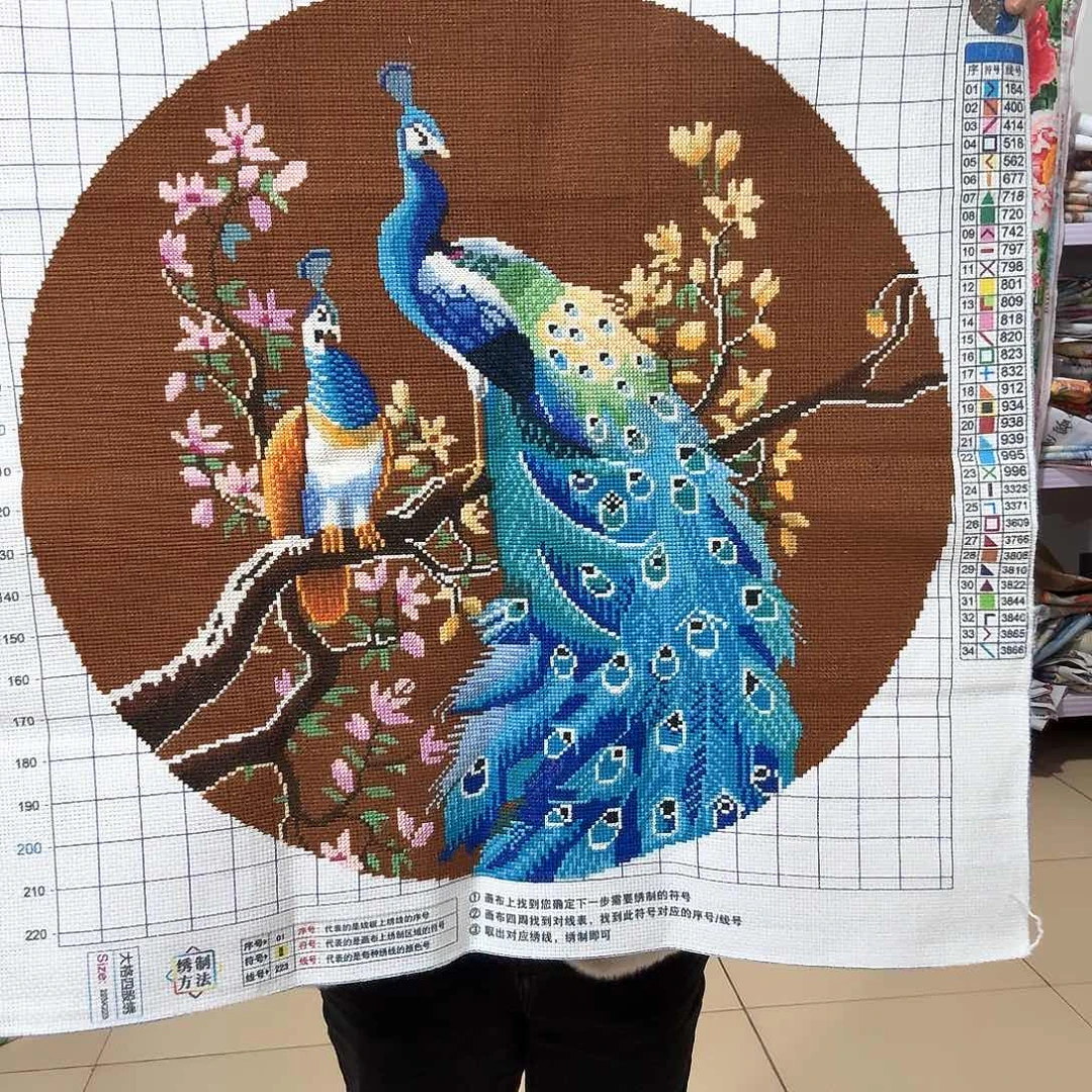 棉十字绣成品出售